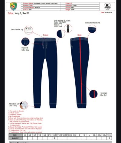 Ballyragget NS Trackbottoms