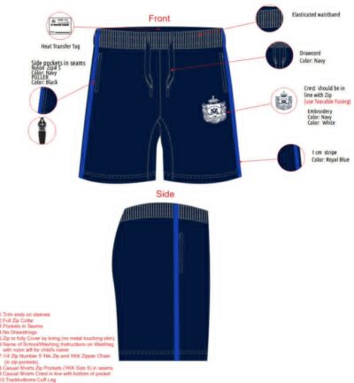 St Patricks NS (Kells Rd) Casual Shorts